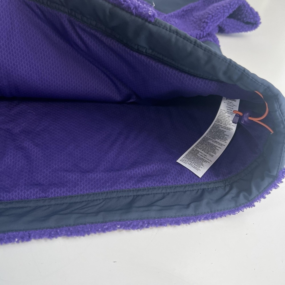 Cotopaxi Jacket Mens Large Purple Sherpa Fleece Full Zip Colorblock Hiking - Picture 6 of 16